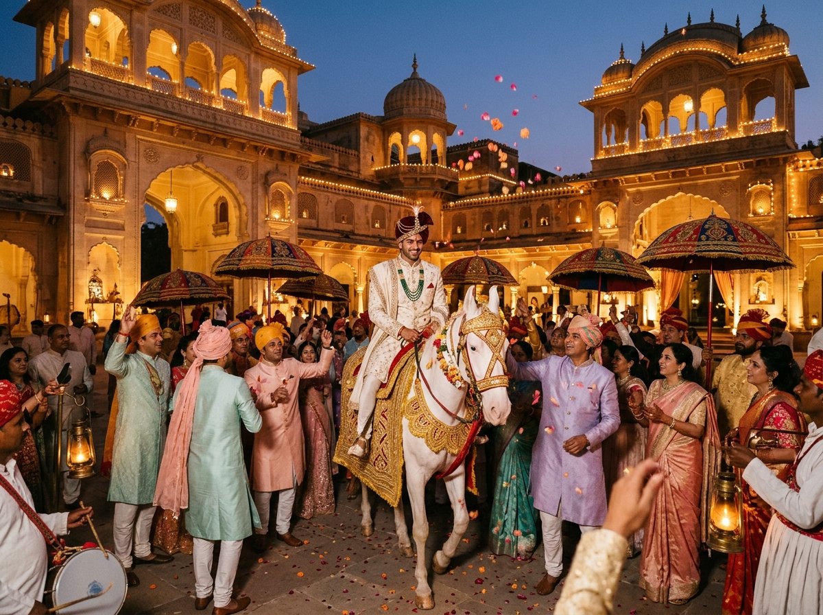 Royal Palace Baraat Procession